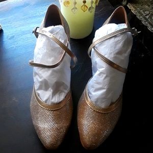 Dancing shoes never worn